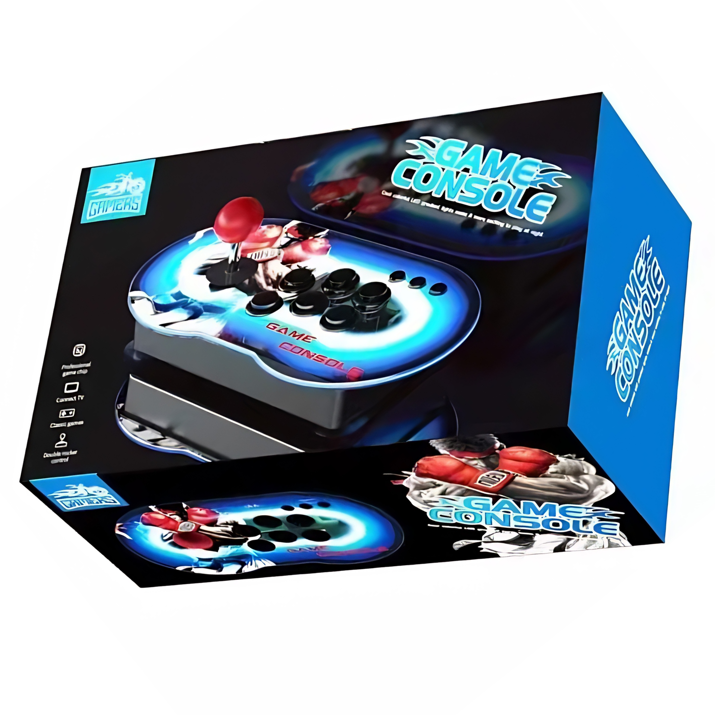 GL Arcade Box Retro Game Console 4K - 20,000+ Built-in Games with Wired Joysticks