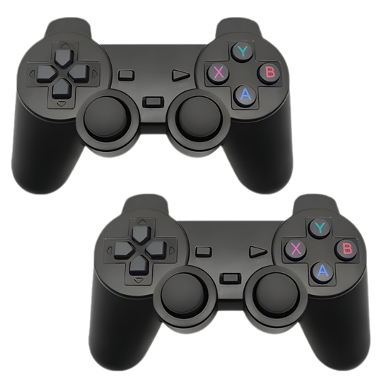 M8 Gaming Stick 4K - 20,000+ Built-in Retro Games with 2 Wireless Controllers