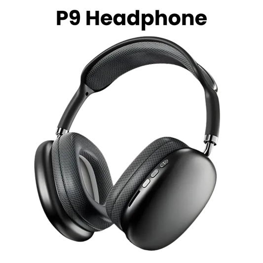 Speed-X P9 Wireless Bluetooth Headphones - Premium Over-Ear Design with Built-in Mic