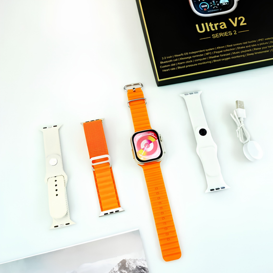 Smart Watch Ultra V2 – Stylish &amp; Feature-Rich Smartwatch
