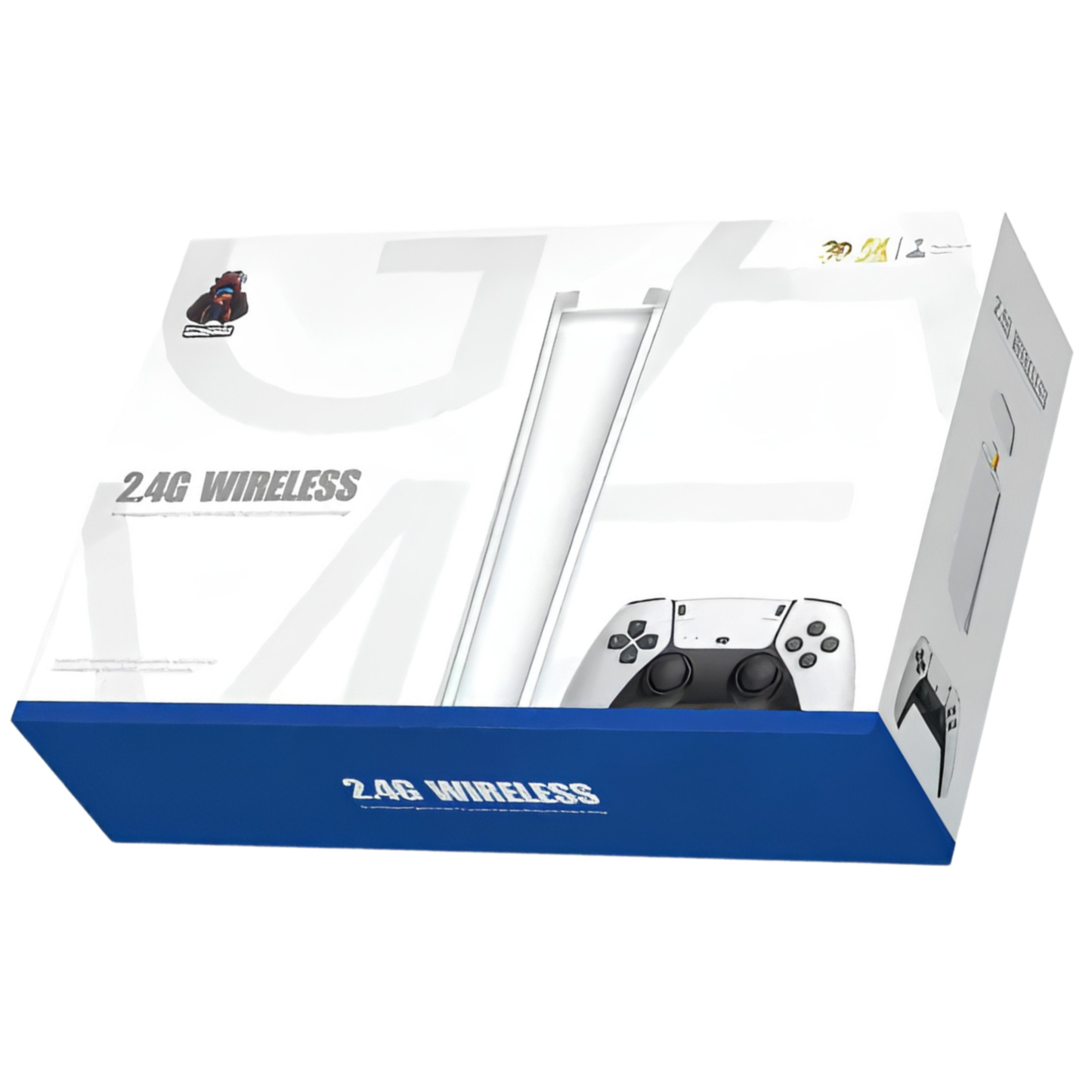 GL Ultra Gaming Stick 4K - 30,000+ Built-in Retro Games with 2 Wireless Controllers