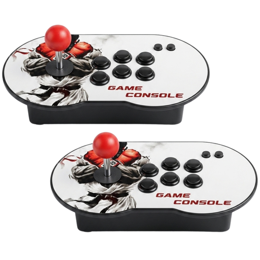 M9 Retro Game Console 4K - 20,000+ Built-in Games with Wired Joysticks